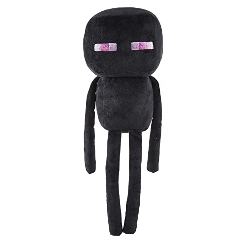 Mattel Minecraft Basic Plush Character Soft Dolls, Video Game-Inspired Collectible Toy Gifts for Kids & Fans Ages 3 Years Old & Up - Enderman