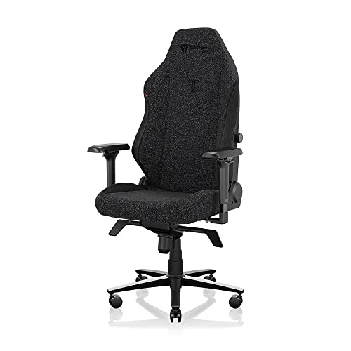 Secretlab Titan Evo Black3 Gaming Chair - Reclining, Ergonomic & Comfortable Computer Chair with 4D Armrests, Magnetic Head Pillow & 4-Way Lumbar Support - Black - Fabric - Black3 - Regular