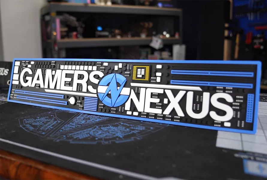 GN Bar Runner Bar Mat &amp; Spill Guard (24" x 5") — GamersNexus Official Store