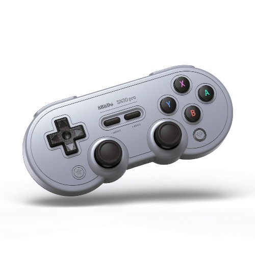 8Bitdo Sn30 Pro Bluetooth Controller for Switch/Switch OLED, PC, macOS, Android, Steam Deck & Raspberry Pi (Gray Edition) - Gray Edition Gamepad