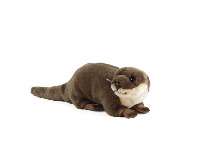 Living Nature mjuk leksak – stor Otter (40 cm) - Large