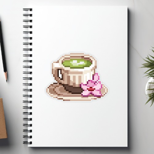 Matcha Cup Sticker | Default Title