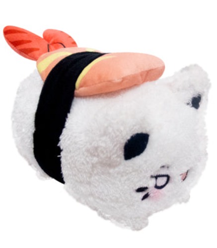 Shrimp Sushi Meowchi Plush 7" - Shrimp Sushi Meowchi Plush