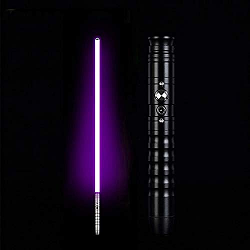 Metal Handle Star Wars Lightsaber - Purple