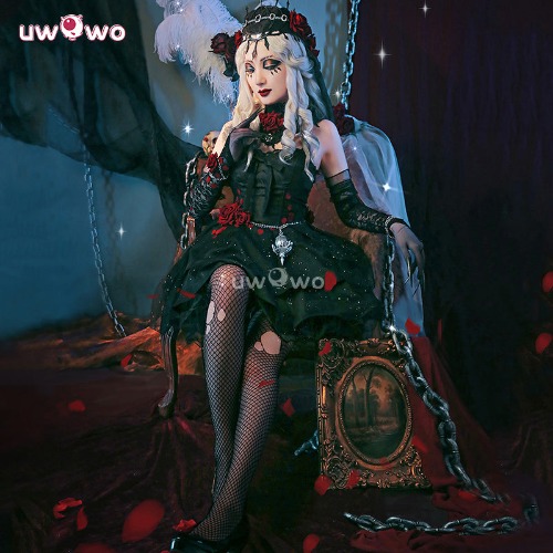 Uwowo Collab Series Game Identity V Psychologist Everlasting Night Ada Mesmer Costume Cosplay Costume - L