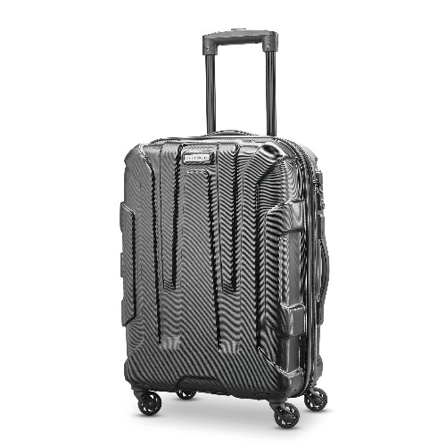 Samsonite Centric Expandable Hardside Carry On Luggage with Spinner Wheels, 50 CM/20 Inch, Black