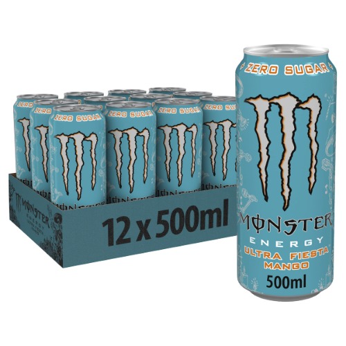 Monster Energy Ultra 12x 500ml Fiesta