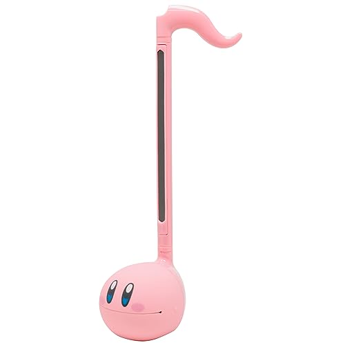 Otamatone Kirby Pink Star Hero Japanese Electronic Musical Instrument Portable Music Synthesizer from Japan by Maywa Denki Studio Award Winning, Educational Fun Gift Game Character Pink Hero - Single Item