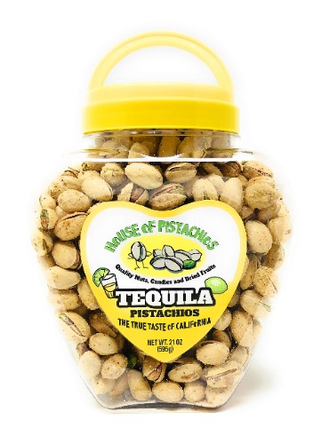 House of Pistachios' Tequila Pistachios - Real Flavor, Family Recipe, California Grown, 21 Ounces