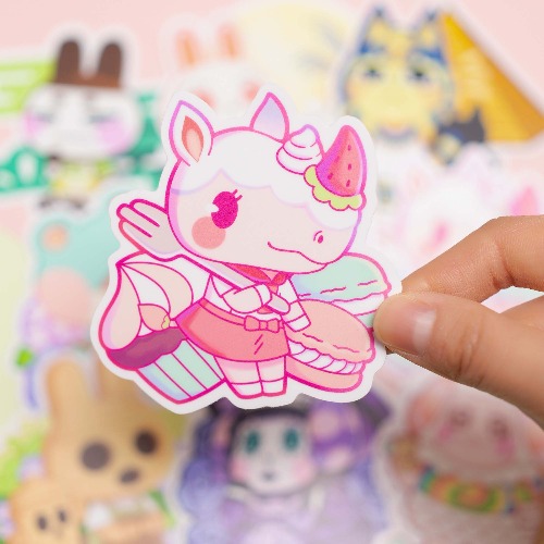 Merengue Die Cut Vinyl Sticker - Regular