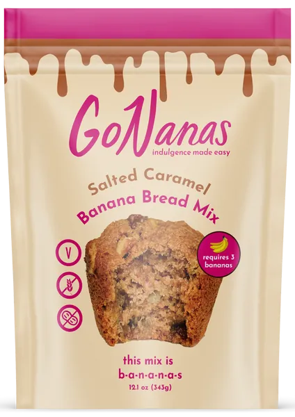 Salted Caramel Banana Bread Mix