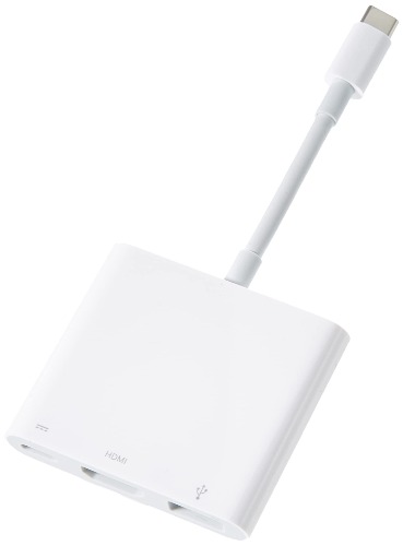Apple USB-C Digital AV Multi-port Adaptor - White (Latest Model)