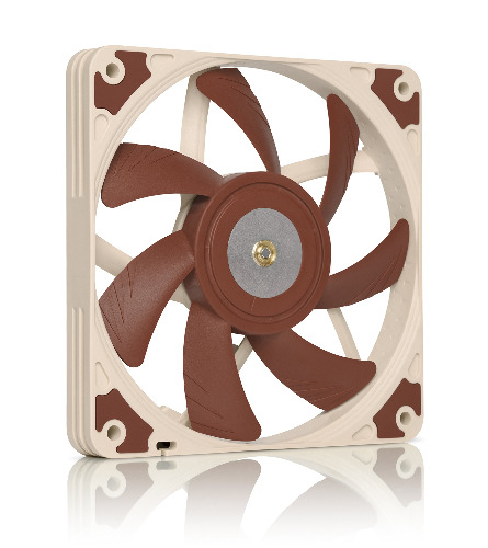 Noctua NF-A12x15 FLX, Premium Quiet Slim Fan, 3-Pin (120x15mm, Brown)