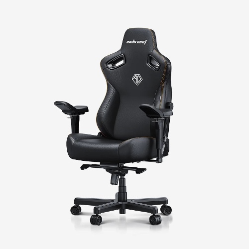 AndaSeat Kaiser 3 Pro 5D Armrest Gaming Chair - L / Premium PVC Leather / Elegant Black
