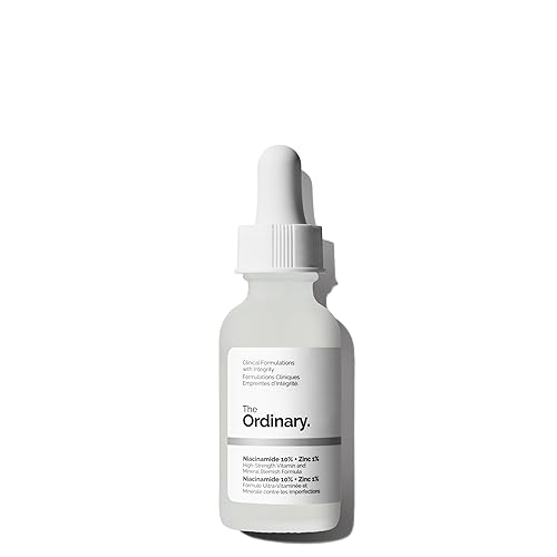 The Ordinary Niacinamide 10% + Zinc 1%, Smoothing Serum for Blemish-Prone Skin - 1 Fl Oz (Pack of 1)