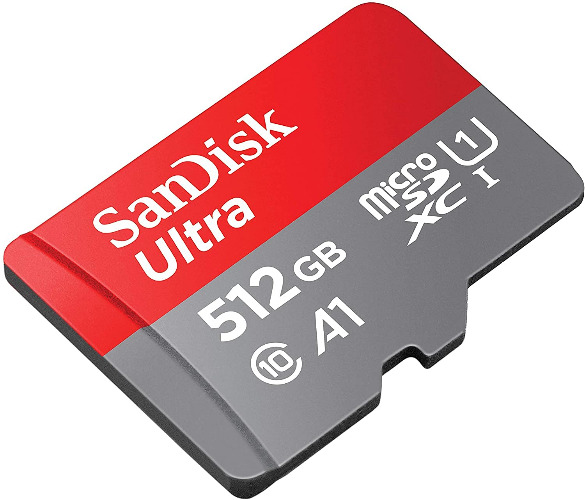 SanDisk Ultra microSD UHS-I Card 512GB, 120MB/s R - 