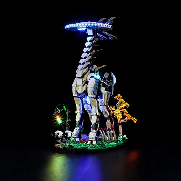 BRIKSMAX Led Lighting Kit Compatible with LEGO-76989 Horizon Forbidden West:Tallneck - Building Blocks Model- Not Include The Lego Set