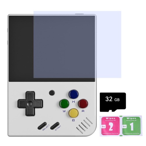Miyoo Mini Plus Retro Handheld Game Console | White / 32G