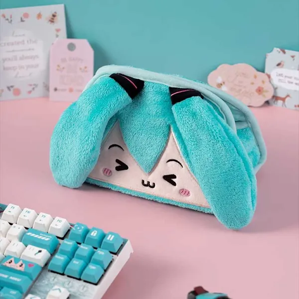 Official Miku Tissue Holder Cute Miku Plush Tissue Case