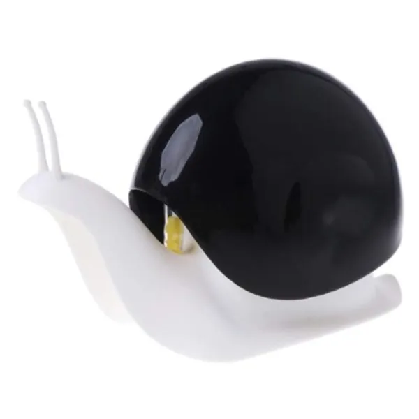 Cute Snail Soap Dispenser for Kitchen Bathroom etc. (120ML) (Black)
