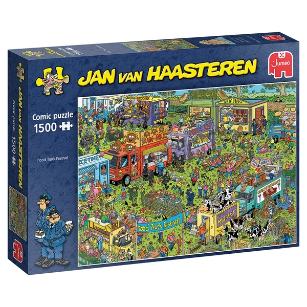 Jan van Haasteren - Food Truck Festival - 1500 stukjes