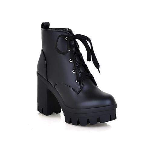 Babydoll Booties - Black / 12
