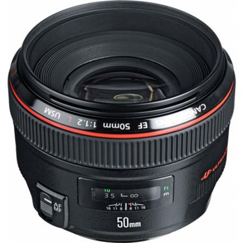 Canon EF 50mm f/1.2L USM Lens 