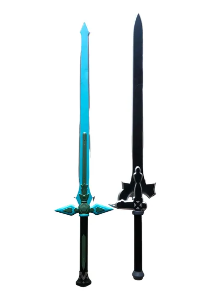Sword Art Online Kirito Kirigaya Dark Repulsor/Elucidator Foam LARP Sword Set