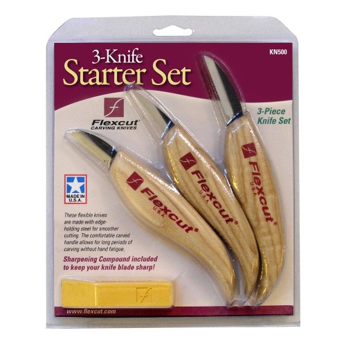 Flexcut Starter Set, 3pcs (KN500)