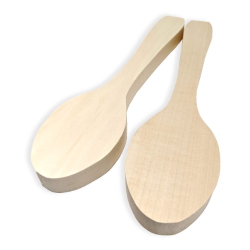 Basswood Carving Spoon Blank 2-Pack