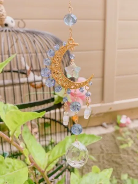 Sapphire Sun Catcher Silver | ShirleysCo