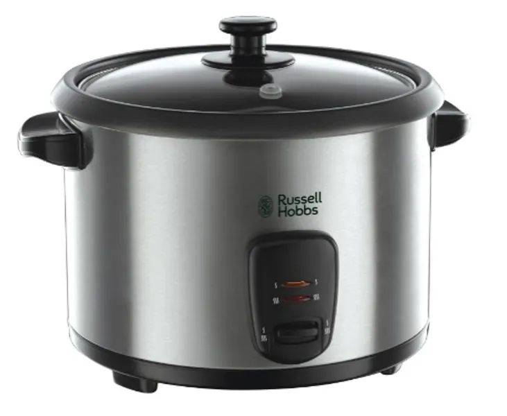 Russell Hobbs 19750 Rice Cooker and Steamer, 1.8L, Silver