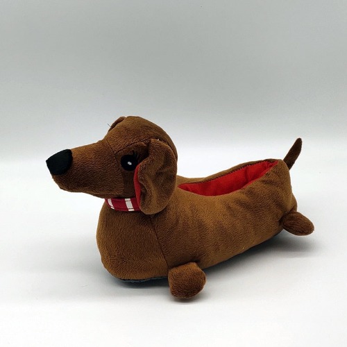 Dach Everywhere™ Dachshund Winter Slippers - 10.5