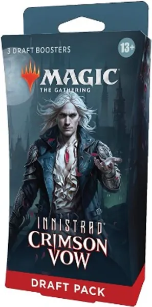 Magic The Gathering Innistrad: Crimson Vow 3-Booster Draft Pack, C99550000