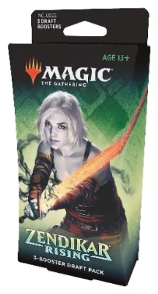 Magic: The Gathering Zendikar Rising 3-Booster Draft Pack