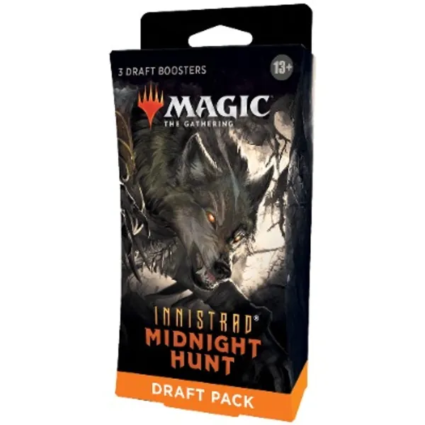 Magic: The Gathering Innistrad: Midnight Hunt 3-Booster Draft Pack