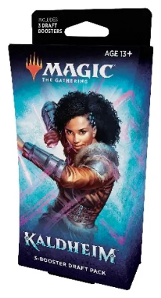 Magic: The Gathering Kaldheim 3-Booster Draft Pack, 45 Magic Cards