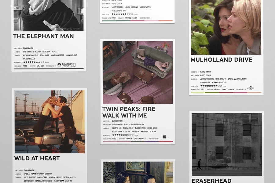 David Lynch Mini Movie Poster Collection