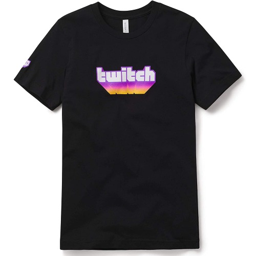 Twitch Gradient Logo Tee - X-Large