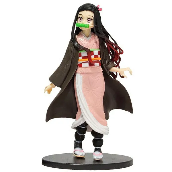 Demon Slayer Figure Action Figure Nezuko Kamado Bedroom Desktop Decoration Nezuko Figure Toy Doll Gift for Anime Fans 6.7inch (Nezuko Kamado) - Nezuko Kamado
