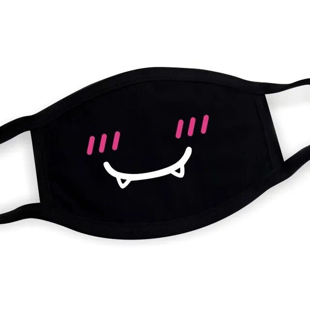 Kawaii Kaomoji Face Mask Collection - 3