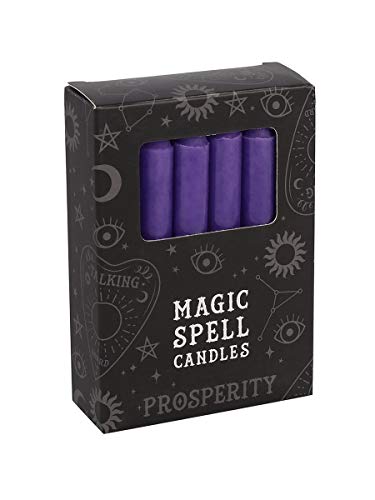 Grindstore Spell Candle, Purple, 10.3 x 7.3 x 2.5cms