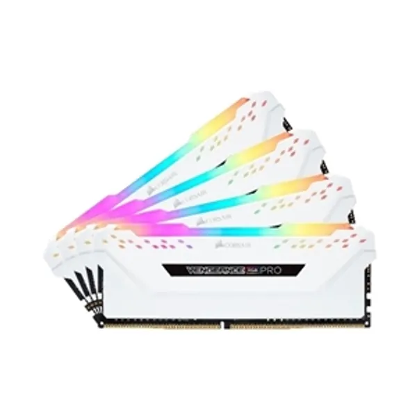 Corsair 32GB (4 x 8GB) Vengeance RGB PRO, DDR4 3200MHz, CL16, 1.35V, valkoinen - 158,00€