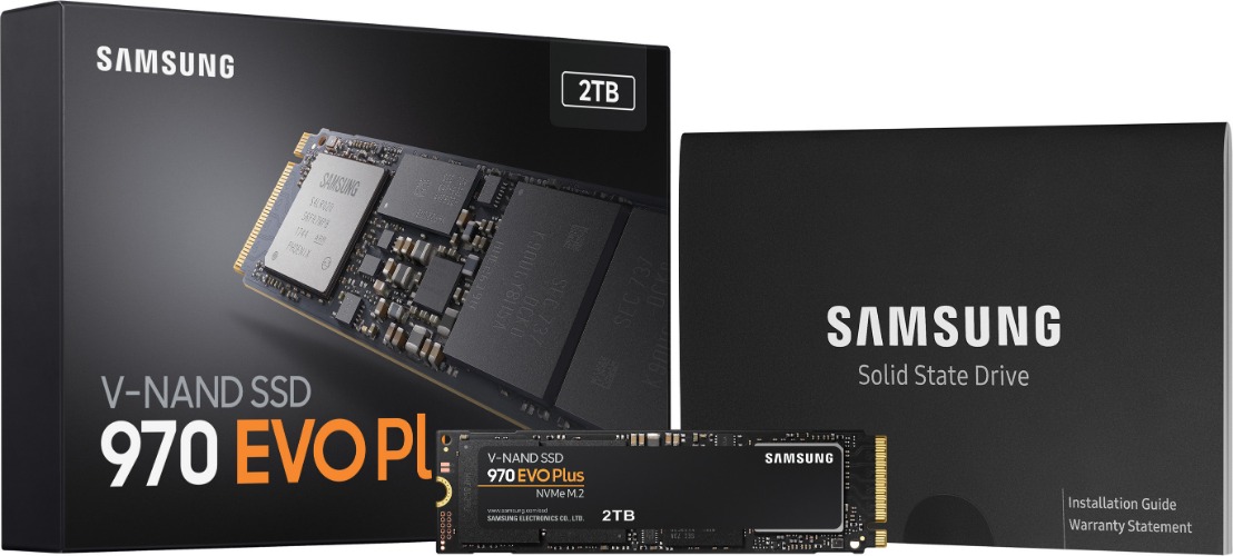 Samsung 970 EVO Plus SSD 2 Tt M.2 -SSD-hard drive 169,99