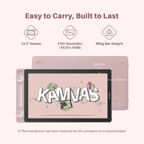 Kamvas 13 (Gen 3) - SAKURA PINK