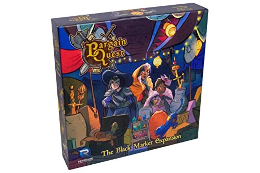 Renegade Game Studios Bargain Quest: The Black Market Expansion Game for 2-8 Players Aged 8 & Up