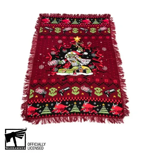 Da Red Gobbo Knitted Blanket