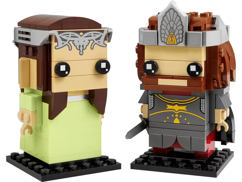 Aragorn™ & Arwen™ 40632 | BrickHeadz | Buy online at the Official LEGO® Shop GB 