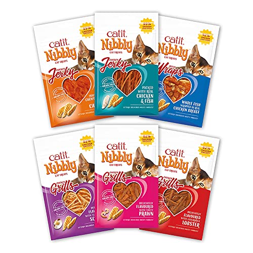 Catit Nibbly Mixed Cat Treat Variety Pack