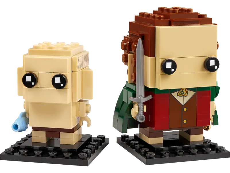 Frodo™ & Gollum™ 40630 | BrickHeadz | Buy online at the Official LEGO® Shop GB 